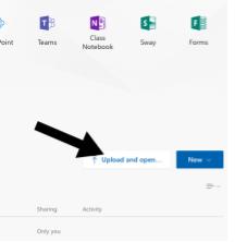 uploading files to Office 365