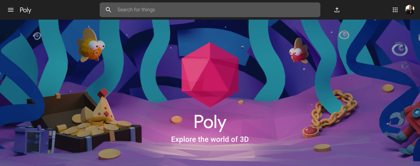 Poly Main Screen (as of 11/1/2019). Link below in caption